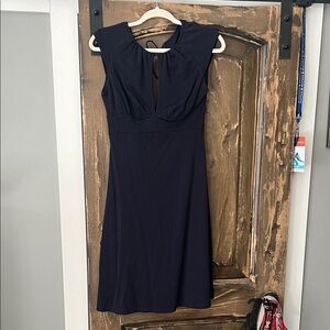 Susana Monaco Midnight Blue Midi Dress